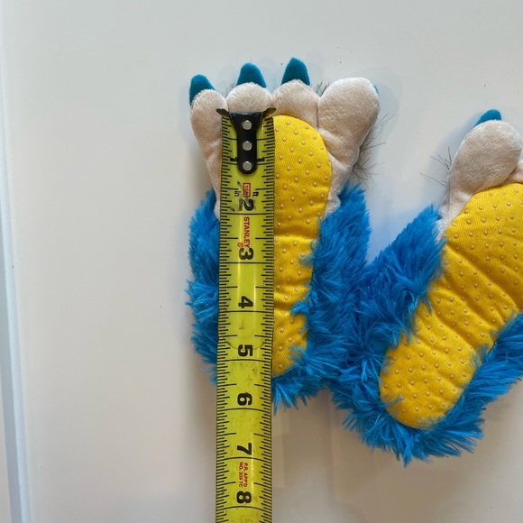 Toddler slippers, Monster feet, slip-ons, Halloween costume, stinky hairy feet - Picture 7 of 7